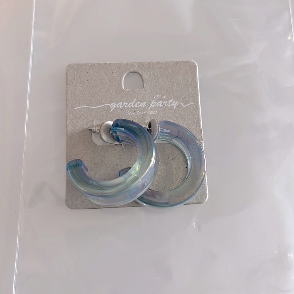 Garden Party Hoops Earrings‎